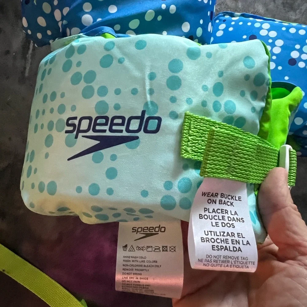 Speedo Child Arm Floaties Lifejacket puddle jumper 33-55 lbs